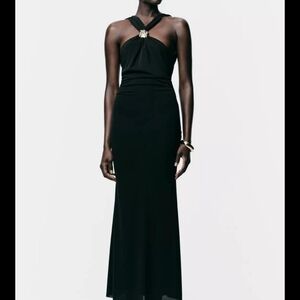 Zara Black Maxi Dress